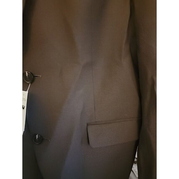 Nordstrom Open Edit Oversize Blazer In Brown Bean NWT Sz 42R New Cr60 Excellent - Picture 3 of 5